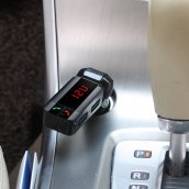 Innovative FM transmitter with Bluetooth handsfree + 2x USB charger and MP3/WMA player