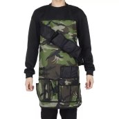 Avental camuflado para churrasco - Avental camuflado militar (tático) para mestre de churrasco com bolsos