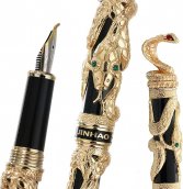 Penna serpente (cobra) - Penna regalo stravagante e lussuosa