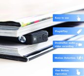 Clé USB caméra espion enregistrement vidéo FULL HD + détection de mouvement + support micro SD jusqu'à 128 Go