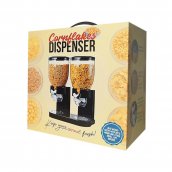 Dispensador de cereais - Duplo dispensador de flocos de milho 500g de cereais (flocos + muesli)