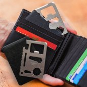 Multi alat za kreditne kartice za novčanik - 11 u 1 komplet alata za preživljavanje