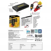 Car starter box up to 7,0L gasoline + Power bank 8000mAh + 2x USB + 1x microUSB + LED light - Hummer H3T