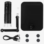Mikroskop na mobil - Mikroskopy digitálne 1000x s FULL HD + Wifi (iOS / Android) + 8x LED