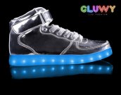 Világítás Sneakers - Ezüst