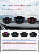 Car on board computer HUD display 3,5" - Multifunctional sports Accelerometer Display