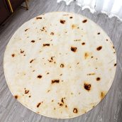 Tortilla takaró - égetett óriási undorító burrito taco pakolás takaró - 150 cm