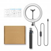 Đèn vòng - SELFIE RING Light có chân đế - 120 đèn LED kèm chân máy cho điện thoại