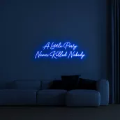 LED 3D Light PARTY лого - надписи на стена 200см