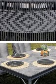 Garden furniture - Outdoor Set of elegant dining table + chairs for 6 people - Radeon