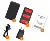 GPS-paikannin autoon 4G vedenpitävä magneetilla + akku 10000 mAh + äänen kuuntelu