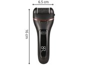 Máquina de pedicura (lima para pies) - Raspador eléctrico para pies, removedor de durezas para pies + resistente al agua - juego de 10 accesorios