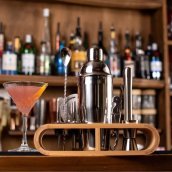 Set shaker per cocktail - macchina per cocktail da 750 ml - kit regalo per baristi accessori argento/oro
