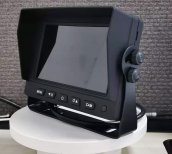 Hybridný 5" monitor do auta: 2-CH, AHD/CVBS pre 2 kamery + diaľkové ovládanie