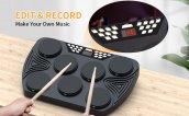 Electronic drums SET - Kit 7 drums (Bluetooth support) + 30 demo songs + 16 tones