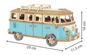 Holzklappmodell - 3D Holzpuzzle Retro Auto - Volkswagen VW T1