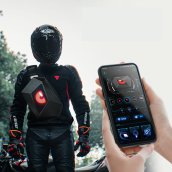 LED Taška (kapsička) s displejem - Programovatelná svítící kapsa s bluetooth (iOS / Android)