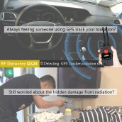 Rejtett kém kamera és hibadetektor GSM, GPS, RF és kém eszközökhöz