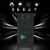 Modificateur de voix pour appel (7 modes) + casque avec microphone