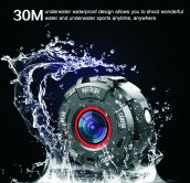 Cámara de acción Wi-Fi deportiva - FULL HD 1080p + resistente al agua hasta 30 m - resistente al impacto y al polvo