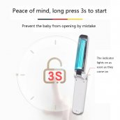UV disinfection lamp portable 3W (powered by USB or 4x1,5V AAA batteries)