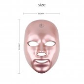 Beauty Face mask 7 colores - Tecnología de fototerapia LED con colágeno para el rejuvenecimiento
