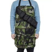 Avental camuflado para churrasco - Avental camuflado militar (tático) para mestre de churrasco com bolsos