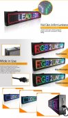 Propagačný LED panel 76 cm x 27 cm - 7 farieb RGB