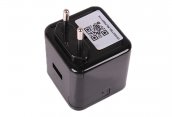 AC / DC adaptér USB s FULL HD kamerou + WiFi + noční vidění + 128GB micro SD podpora