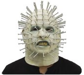 Маска для асобы Hellraiser / Pinhead - для дзяцей і дарослых на Хэлоўін ці карнавал