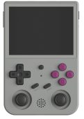 Retro game console handheld for children (Linux) - mini kids portable gaming 3,5" LCD 640x480px (64GB)