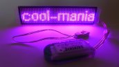 Striscia LED controllo viola tramite app con Bluetooth 3,5 x 15 cm