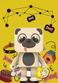 Portable dancing wireless speaker for kids 3W in the shape of an animal - DOG