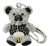 Regalo Unidad flash USB - Osito de peluche decorado con diamantes de imitación