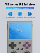 Retro game console handheld for children (Linux) - mini kids portable gaming 3,5" LCD 640x480px (64GB)