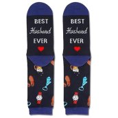 Bester Ehemann aller Zeiten Herrensocken - lustiges verrücktes Geburtstags- oder Weihnachtsgeschenk