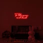INFINITE LOVE LED 3D 로고 - 벽에 새겨진 문구 75cm