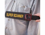 Handheld metal detector wand on 9V battery - (sound/vibration/LED signaling)