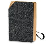 Bamboo speaker bluetooth - solar powered 3W speakers