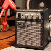 Mini altavoz retro - pequeño altavoz portátil de 5 W y conector de 3,5 mm para teléfonos móviles