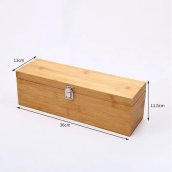 Scatola per vino in legno (casse per vino) - set regalo di lusso per vino con 4 accessori