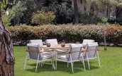 Garden dining set - Luxury garden furniture - table and chair set for 6 people
