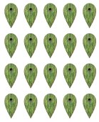 Chinchetas de madera (marcadores) - para mapamundi de madera en la pared - 20 piezas