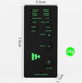 Modificateur de voix pour appel (7 modes) + casque avec microphone