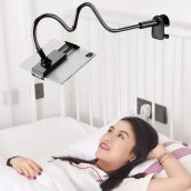 Soporte multifuncional para teléfono móvil: soporte flexible para teléfono/tableta de hasta 138 cm