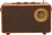 AM FM radio - retro vintage style made of wood with Bluetooth + AUX/USB disk/Micro SD