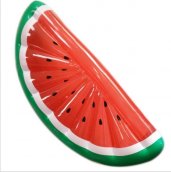 Galleggiante per piscina anguria - grande gonfiabile ad acqua 187x75 cm