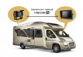 DVR 7" cúvací LCD monitor s možnosťou pripojenia a nahrávania záznamu zo 4 cúvacích kamier