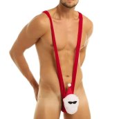 Disfraz de Papá Noel sexy (bóxer/calzoncillos) para hombre (estilo Borat): regalo divertido
