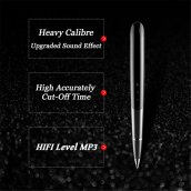 Hangrögzítő toll (hangrögzítővel) + 8 GB memória + hangfelismerő funkció